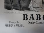 Charles-Henri LEMARESQUIER (Sète 1870 - Paris 1972)
BABOLIN
Opéra comique en trois...