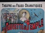 Charles LEVY
LA FAUVETTE DU TEMPLE
Théâtres des Folies Dramatiques. Opéra Comique.
Paroles...