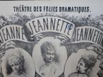 Henri MEYER (Mulhouse 1842 - Thiais 1899)
JEANNE, JEANNETTE, JEANNETON.
Opéra Comique...