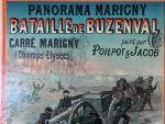ANONYME 
PANORAMA MARIGNY, BATAILLE de BUZENVAL, CARRE MARIGNY (CHAMPS-ELYSEES) peint...