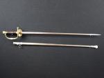 Épée de Général de Brigade, modèle 1817 à ciselures. Fusée...