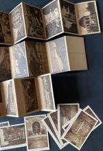 180 cartes postales XIXe neuves dans pochettes d'Allemagne, Belgique et...