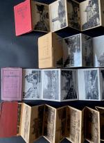 180 cartes postales XIXe neuves dans pochettes d'Allemagne, Belgique et...
