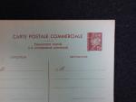 1942 PETAIN. Entier postal. CP carton vert 1f20 brun rouge...