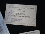 1964. PHILATEC PARIS. Bloc feuillet n°6, 8 timbres. N (sch)...