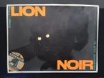 LOUPOT Charles (1892 - 1962) : Lion Noir Cirage-creme le...