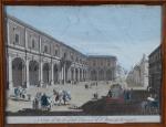 VUE D'OPTIQUE : A View of the Hospital Piazza of...