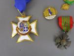 France Lot : miniature de Chevalier de la Légion d'honneur, Chevalier...