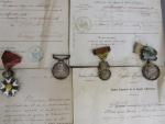Souvenirs de Adenier Toussaint, Sergent au Régiment d'Artillerie de Marine :...