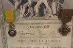 « A la mémoire de Quévreux Georges, Soldat au 151ème Régiment...