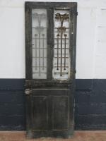 GUIMARD Hector (1867-1942) : Paire de grilles de porte en...