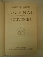 GIDE. Journal, 1939-1949. Paris, NRF, Bibliothèque de la Pléiade ; in-12,...