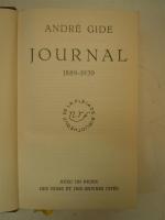 GIDE. Journal, 1989-1939. Paris, NRF, Bibliothèque de la Pléiade ; in-12,...