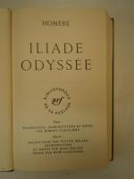 HOMÈRE. Iliade. Odyssée. Paris, NRF, Bibliothèque de la Pléiade ; in-12,...