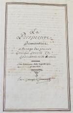 Le manuscrit perdu de Carmontelle. CARMONTELLE (Louis Carrogis, dit). La...
