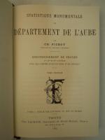 FICHOT (Charles). Statistique monumentale du département de l'Aube. Saint-Julien, Sancey,...