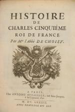 CHOISY (Abbé de). Histoire de Charles cinquième, Roi de France....