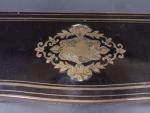 Boîte à gants d'époque Napoléon III en bois noirci à...