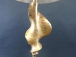 De WAEL Nicolas : Lampe en bronze doré à décor...