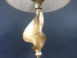 De WAEL Nicolas : Lampe en bronze doré à décor...