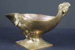 ENGRAND Georges (1852-1936) : Coupe en bronze de forme mouvementée