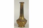 MARIONNET Albert (1852-1910) : Vase en bronze doré à décor...