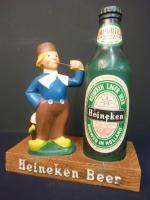HEINEKEN BEER - Grande figurine publicitaire de comptoir à l'effigie...