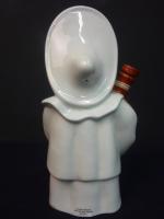COINTREAU - Figurine publicitaire de comptoir en porcelaine blanche et...