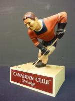 CANADIAN Club Whisky - Figurine publicitaire de comptoir en plastique...