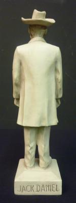 JACK DANIEL (1850-1911) - Figurine publicitaire de comptoir en résine...
