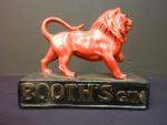 BOOTH'S GIN - Sujet publicitaire de comptoir en latex polychrome...