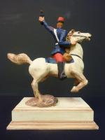 PICON - Figurine publicitaire en résine polychrome représentant un soldat...
