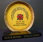 FOUR ROSES Bourbon - Présentoir publicitaire de comptoir en résine...