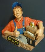 STANLEY - Grande figurine publicitaire de presentation des outils de...