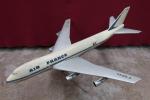 Maquette d'avion AIR FRANCE Boeing 747 en métal laqué sur...