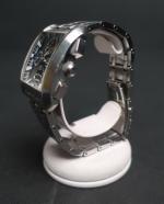 SEIKO - Montre bracelet chronographe d'homme en acier, mouvement à...