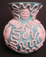 Gustave HASCH à SAINTE-RADEGONDE. Important vase en céramique à panse...