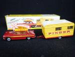 1/43ème Dinky Toys, 404 Pinder et sa caravane Réf 882...