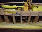 Maquette de bateau (voilier) en bois. Dimensions : 93 x...