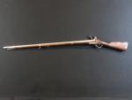 Fusil d'Infanterie, modèle AN IX, remis à silex. Canon rond,...