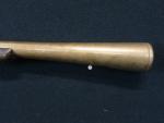 Fusil réglementaire, à silex, modifié en tromblon. Canon en bronze,...