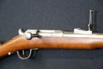 Fusil à verrou, modèle 1866, modifié chasse. Crosse à joue,...