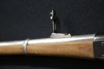Fusil Remington, modèle Rolling Block. Calibre 12 mm (env.). Crosse...