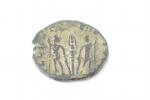 CONSTANTIN : Nummus en bronze 337-341 après J.C. Poids :...