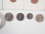 DIVERS : Vingt-pièces diverses, francs et euros