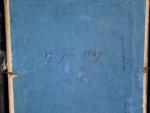 Daguerréotype quart de plaque 8,25x10,8cm. Père et son fils, vase...