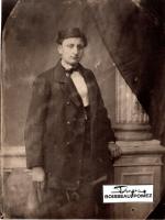 Jean-Baptiste FRENET (1814-1889)
Portrait d'un jeune homme au yeux vifs, ...