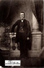 Jean-Baptiste FRENET (1814-1889)
Portrait en pied, d'un homme moustachu aux yeux...