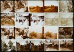 180 Vues, plaques stéréoscopiques WW1 Guerre 1914-18 de format 6x13cm...