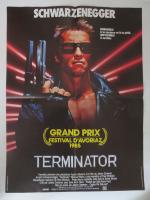 "Terminator": (1985) de James Cameron avec Arnold Schwarzenegger Affichette 0,60...